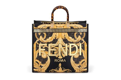 fendi versace collab|Fendi Versace bag.